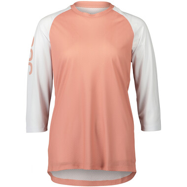 POC MTB PURE Women's 3/4-Sleeved Jersey Pink/White 2023 0